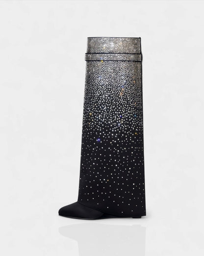 Bottes Lock, Cristal à Strass