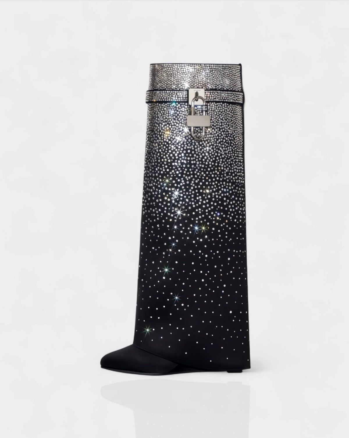 Bottes Lock, Cristal à Strass