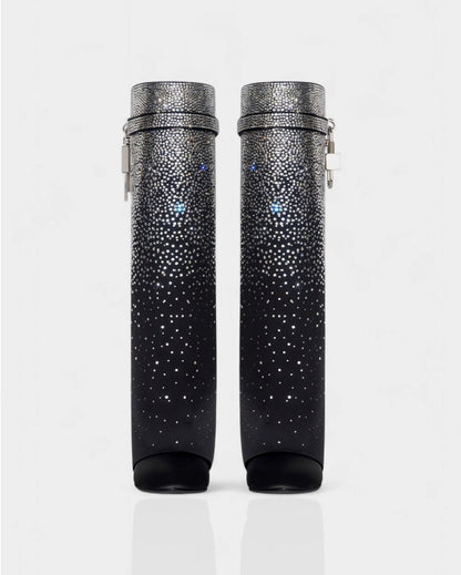 Bottes Lock, Cristal à Strass