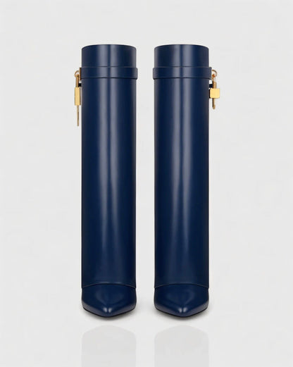 Bottes Lock, Bleu Marine